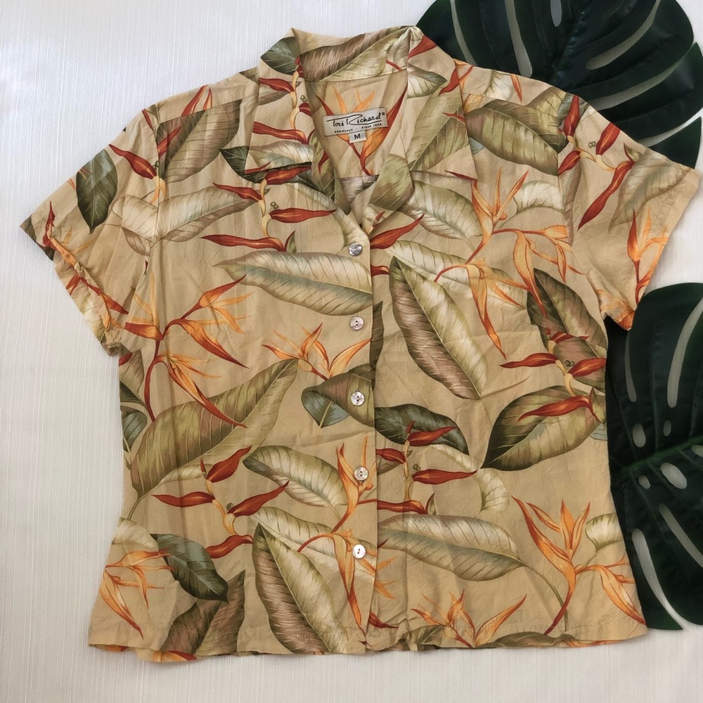 Tori Richard Honolulu Top EUC